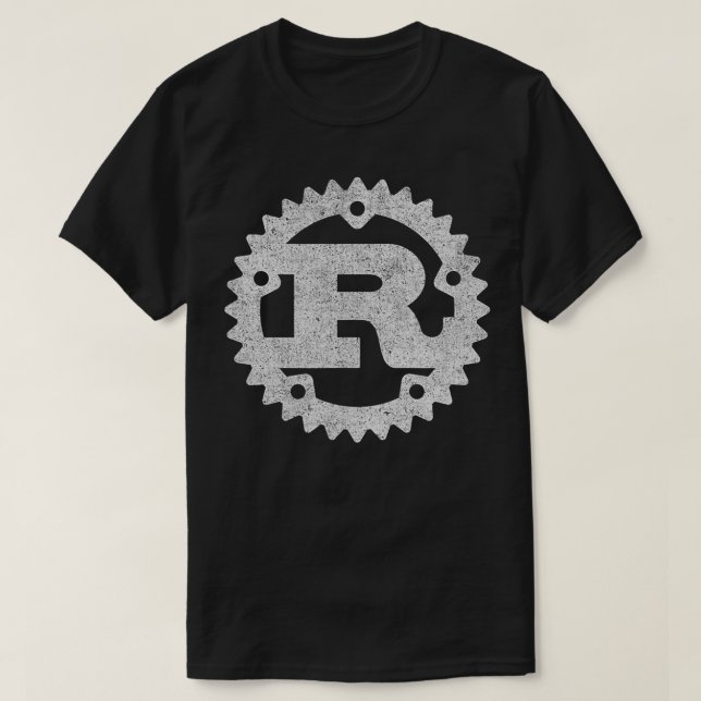 Rust Programming Language Developer Tool for Colla T-Shirt (Design Front)