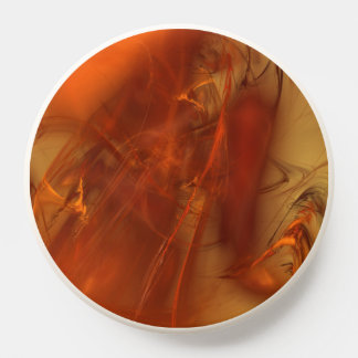 Rust Realm Fractal and Gold PopSocket