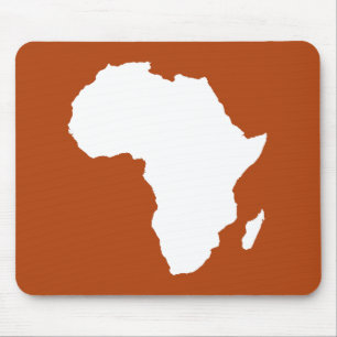 Rust Red Audacious Africa Mouse Pad