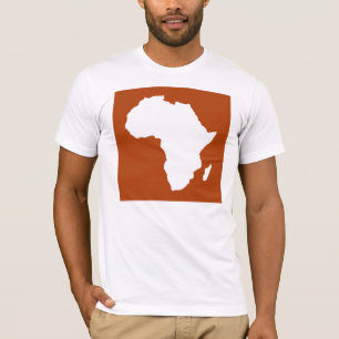 Rust Red Audacious Africa T-Shirt