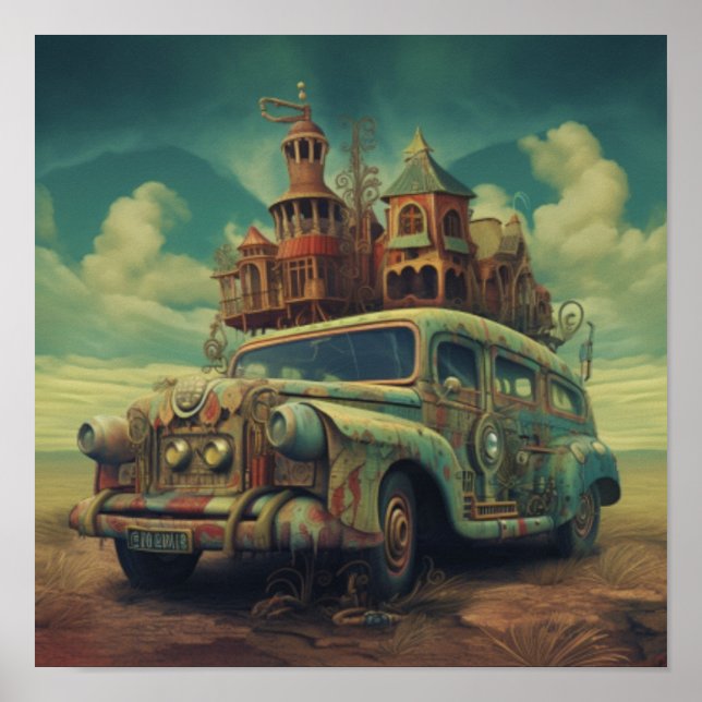 Rust & Reverie: The Traveling Dreamhouse Poster (Front)