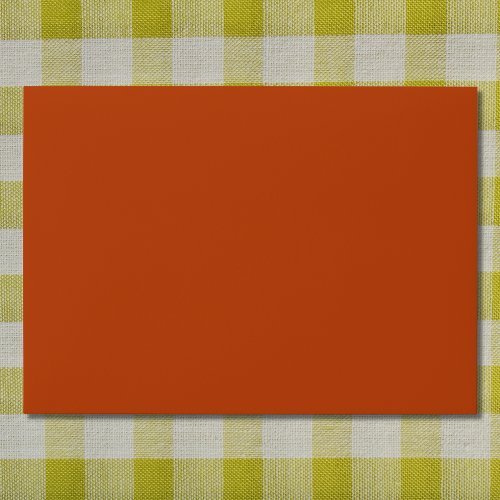 Rust Solid Color Envelope