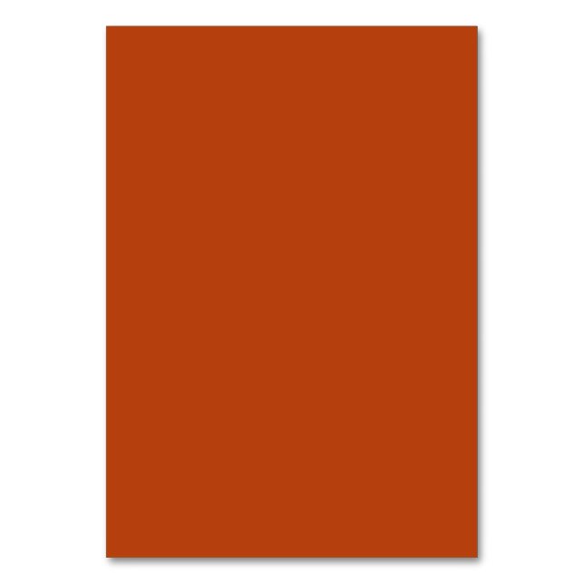 Rust Table Card (Front)