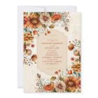 Rust Terracotta Flowers Burnt Orange Fall Wedding
