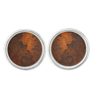 Rust Texture Grunge Background Metal Design Cufflinks