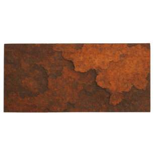 Rust Texture Grunge Background Metal Design Wood Flash Drive