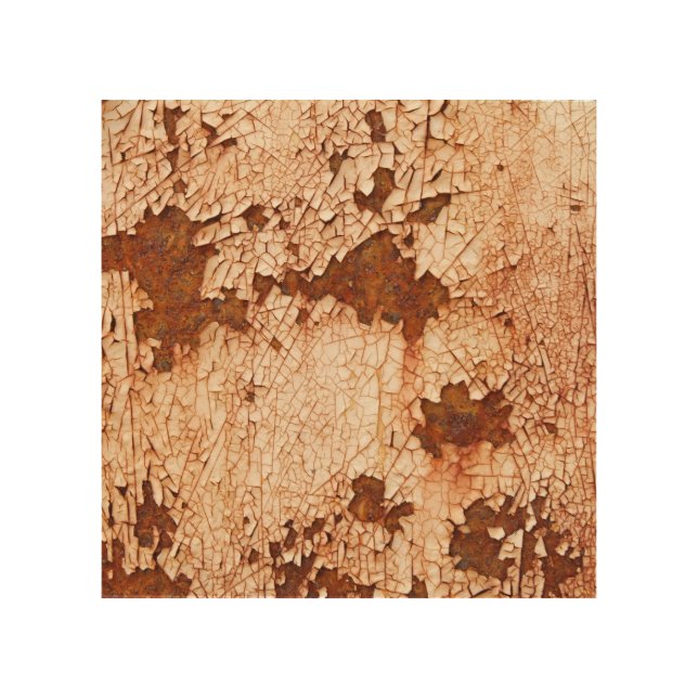 Rust textures: weathered surface background. wood wall art (Front)