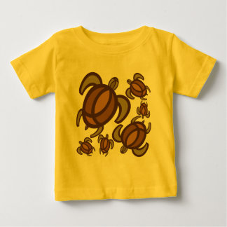 Rust Turtles 2-Sided Infant T-Shirt