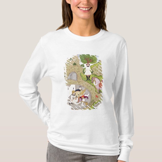 Rustam killing the White Demon T-Shirt (Front)