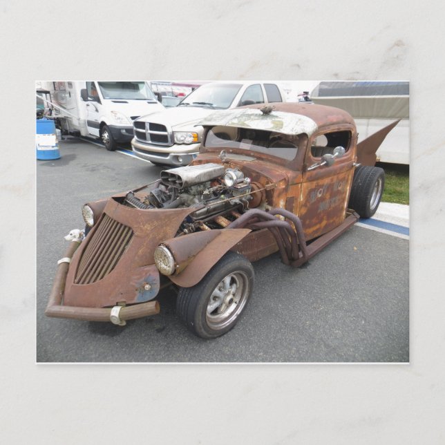 Rustbucket with Cattle Catcher Postcard (Front)