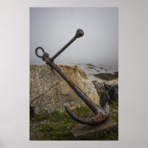 Rusted and Worn - An Anchor Ashore Poster