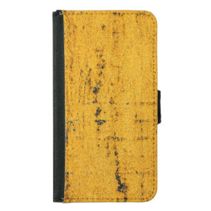 Rusted Iron, Metal Texture Background. Samsung Galaxy S5 Wallet Case