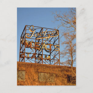 Rusted Meat Postcard