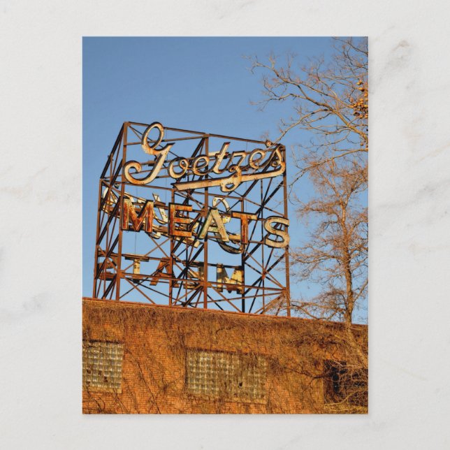 Rusted Meat Postcard (Front)