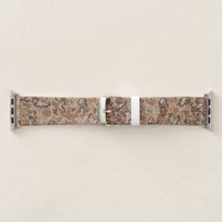 Rusted metal abstract apple watch band