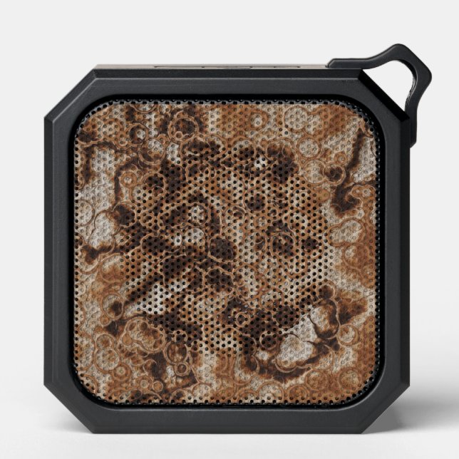 Rusted metal abstract bluetooth speaker (Front)