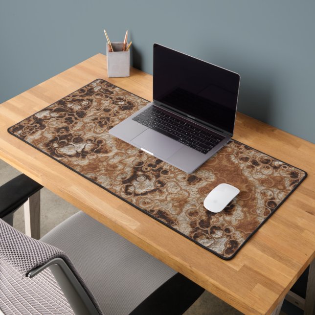 Rusted metal abstract desk mat (Office 2)