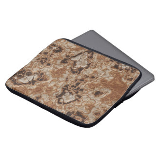 Rusted metal abstract laptop sleeve
