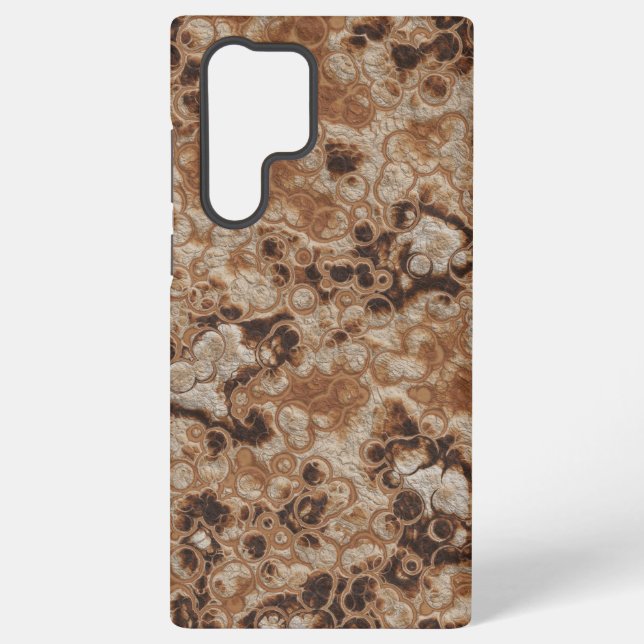 Rusted metal abstract samsung galaxy case (Back)