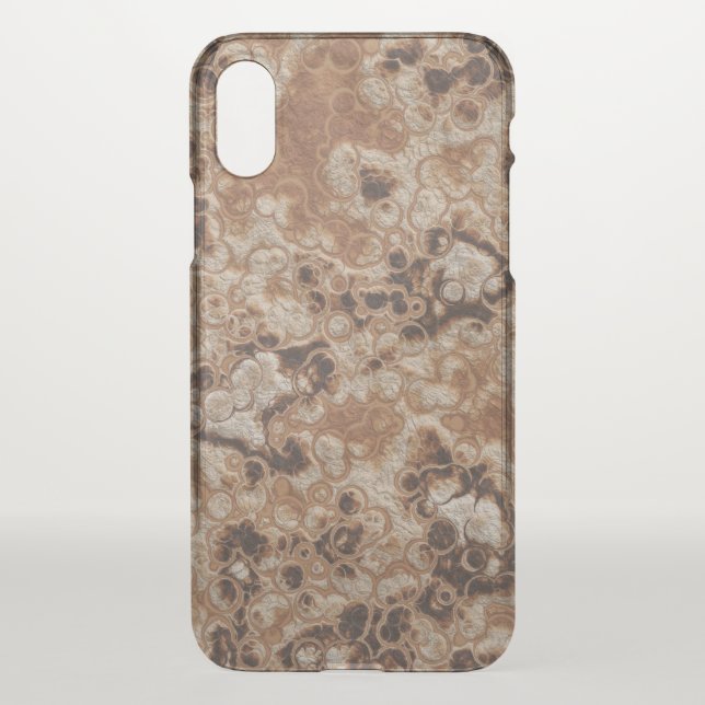 Rusted metal abstract uncommon iPhone case (Back)