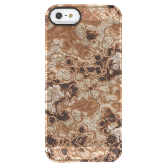 Rusted metal abstract uncommon iPhone case (Back)