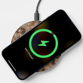 Rusted metal abstract wireless charger (Phone)