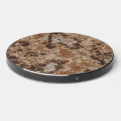 Rusted metal abstract wireless charger (Front 2)