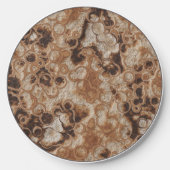 Rusted metal abstract wireless charger (Front)