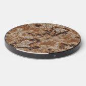 Rusted metal abstract wireless charger (Front 2)