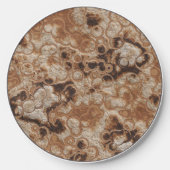 Rusted metal abstract wireless charger (Front)