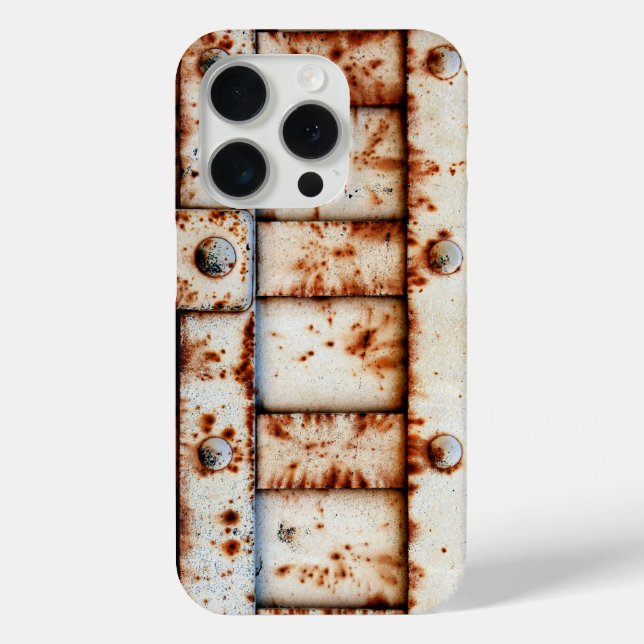 Rusted Metal Case-Mate iPhone Case (Back)