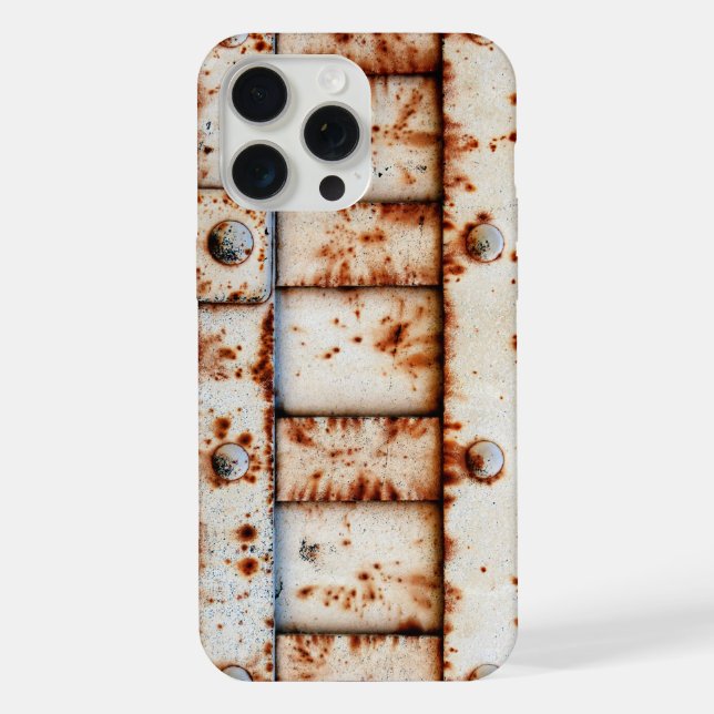 Rusted Metal Iphone Case (Back)