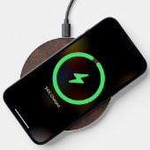 Rusted Metal Squares Wireless Charger (Phone)