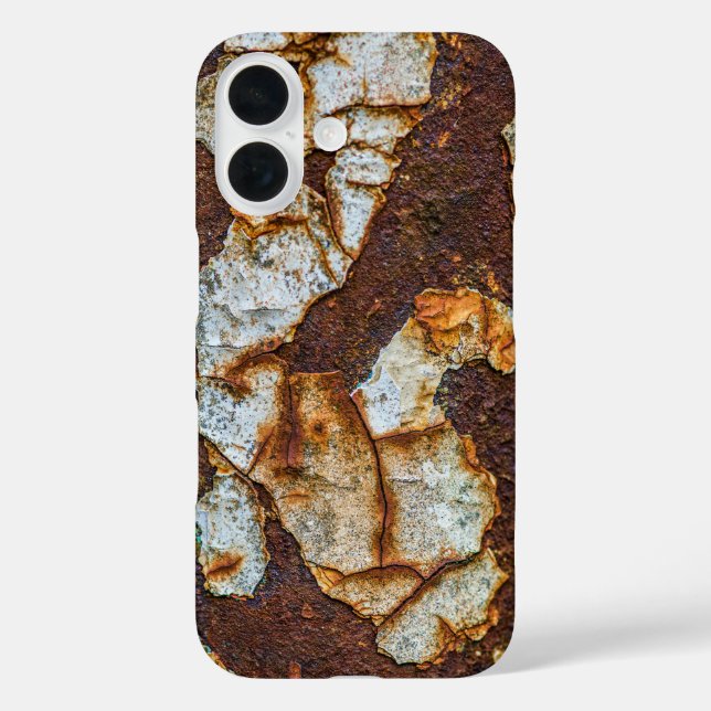 Rusted metal surface with peeling Case-Mate iPhone case (Back)