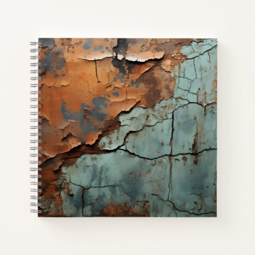 Rusted Metal Texture Old Rusty Metal  Notebook
