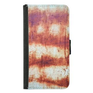 Rusted metal, textured background. samsung galaxy s5 wallet case