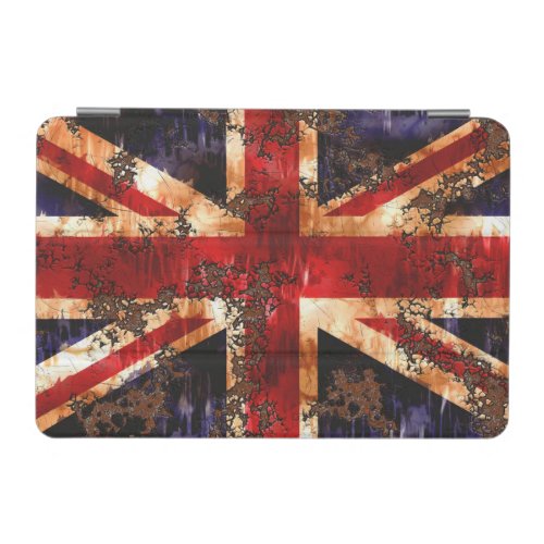 Rusted Patriotic United Kingdom Flag iPad Mini Cover