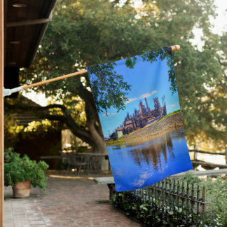 Rusted Reflection House Flag