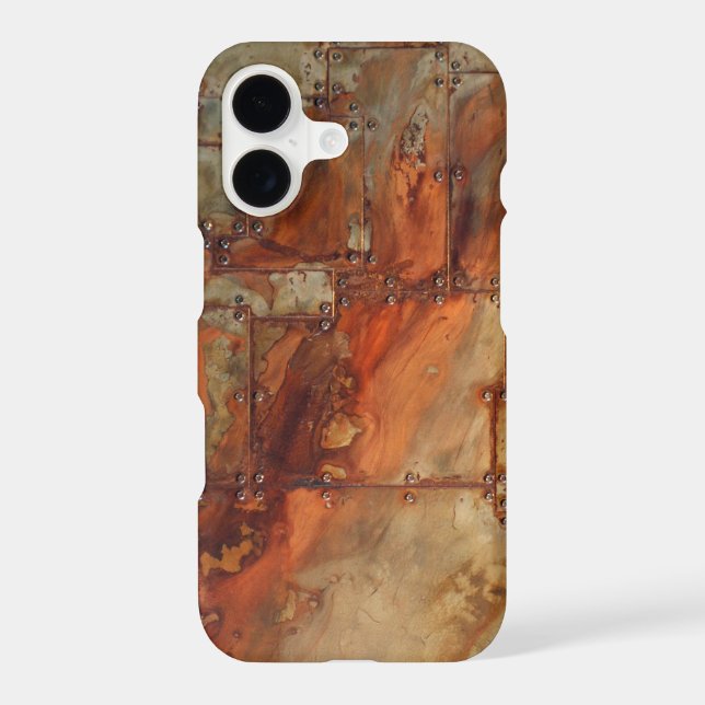 Rusted Rivets Iphone Case (Back)