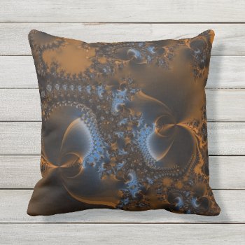 Rusted Splendor Outdoor Pillow