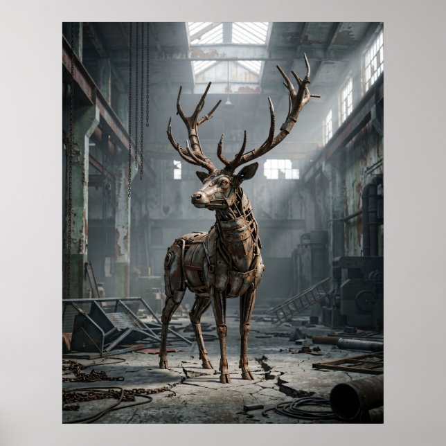 Rusted Stag Echo Poster (Front)
