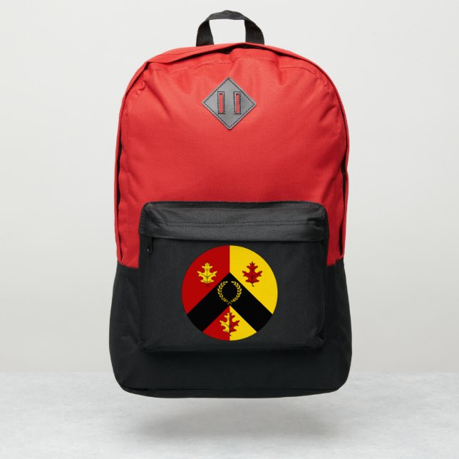 Rusted Woodlands Backpack (Front)