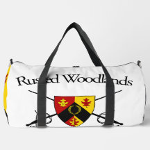 Rusted Woodlands Fencing Duffle Large