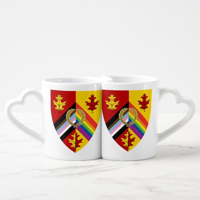 Rusted Woodlands Pride Mug Set of 2 (Front Nesting)