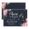 Rustic 50th Wedding Anniversay Invitation Floral