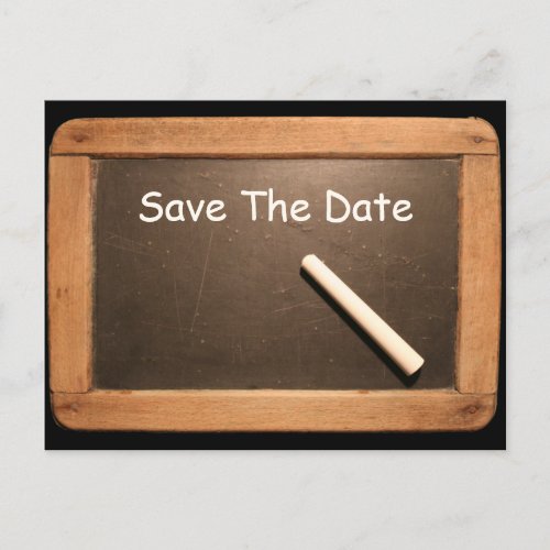 Rustic 65th Birthday Save The Date _ Customizable Announcement Postcard