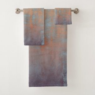 Rustic Abstract Art Nr67 Bath Towel Set
