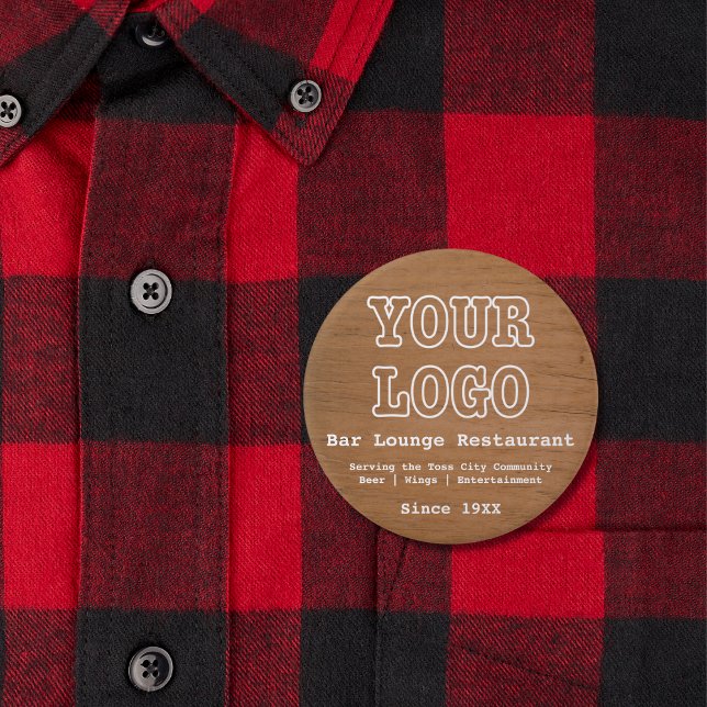 Rustic Add Logo Bar Lounge Restaurant Marketing Ke Button (Creator Uploaded)