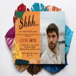 Rustic Adult Surprise Birthday Party Photo  Invitation<br><div class="desc">Rustic Adult Surprise Birthday Party Photo Invitation
You can modify it the way you want</div>