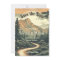 Rustic Adventure Mountain Forest Save the Date